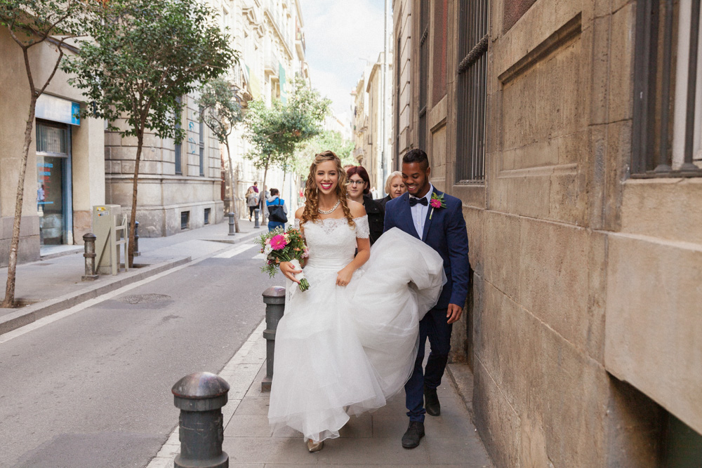 fotografo de bodas Rocha Studio Osnabrück - standesamtliche Trauung von Melissa und Felipe in Barcelona