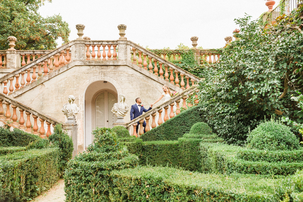 Fotograf Rocha Studio Osnabrück - After Wedding Shoot mit Melissa und Felipe im wunderschönen Parc del Laberint d'Horta in Barcelona