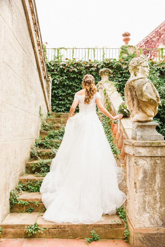 Fotograf Rocha Studio Osnabrück - After Wedding Shoot mit Melissa und Felipe im wunderschönen Parc del Laberint d'Horta in Barcelona