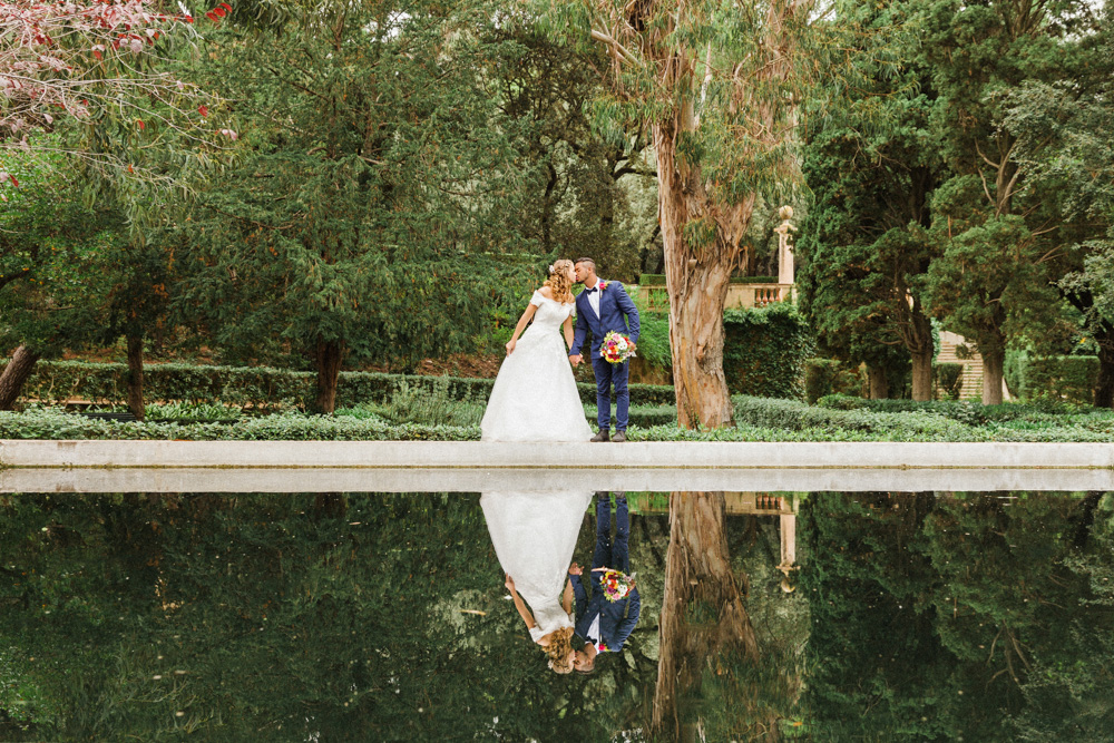 Fotograf Rocha Studio Osnabrück - After Wedding Shoot mit Melissa und Felipe im wunderschönen Parc del Laberint d'Horta in Barcelona