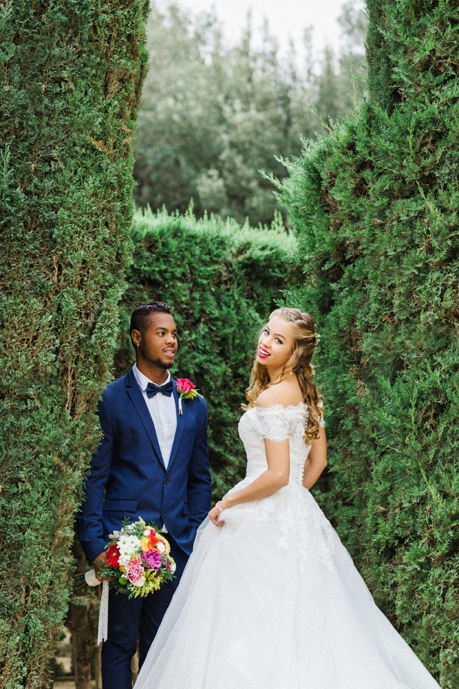 Fotograf Rocha Studio Osnabrück - After Wedding Shoot mit Melissa und Felipe im wunderschönen Parc del Laberint d'Horta in Barcelona