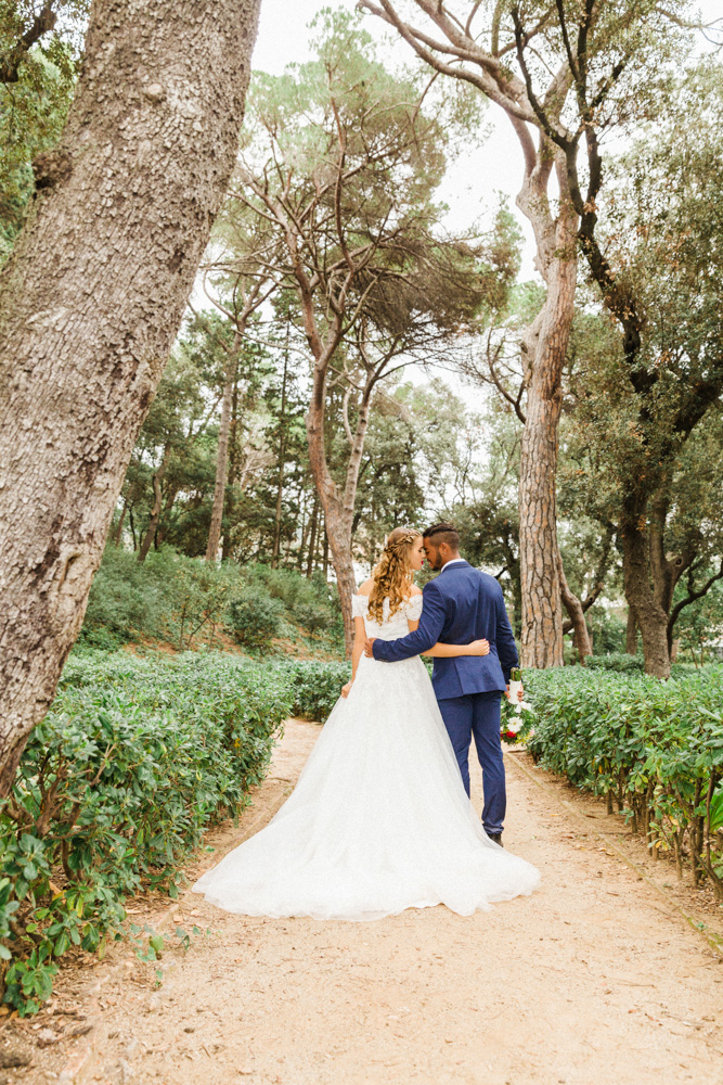 Fotograf Rocha Studio Osnabrück - After Wedding Shoot mit Melissa und Felipe im wunderschönen Parc del Laberint d'Horta in Barcelona