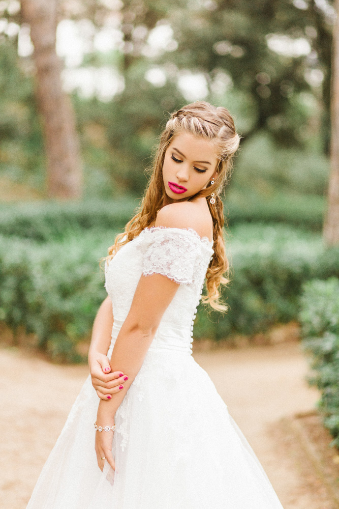 Fotograf Rocha Studio Osnabrück - After Wedding Shoot mit Melissa und Felipe im wunderschönen Parc del Laberint d'Horta in Barcelona