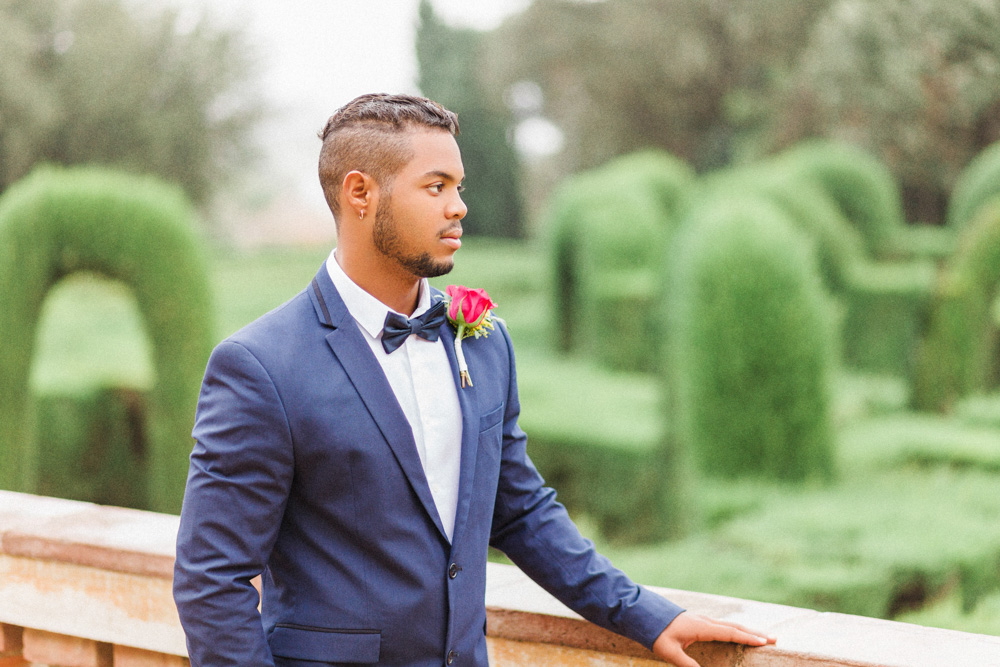 Fotograf Rocha Studio Osnabrück - After Wedding Shoot mit Melissa und Felipe im wunderschönen Parc del Laberint d'Horta in Barcelona