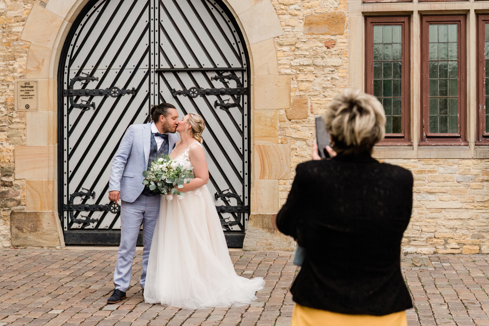 Fotograf Rocha Studio Osnabrück - Hochzeitsreportage Anne & Lars in der Stadtwaage Osnabrück und am Dock49