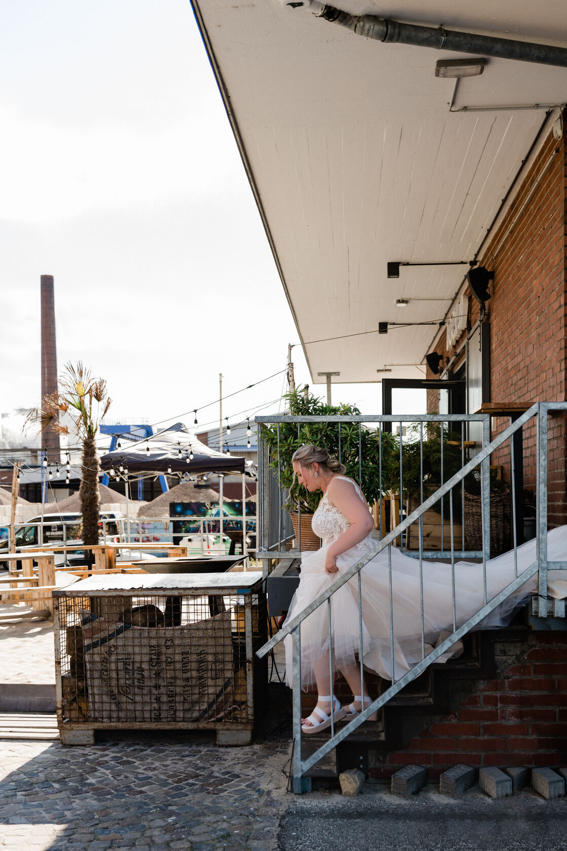 Fotograf Rocha Studio Osnabrück - Hochzeitsreportage Anne & Lars in der Stadtwaage Osnabrück und am Dock49