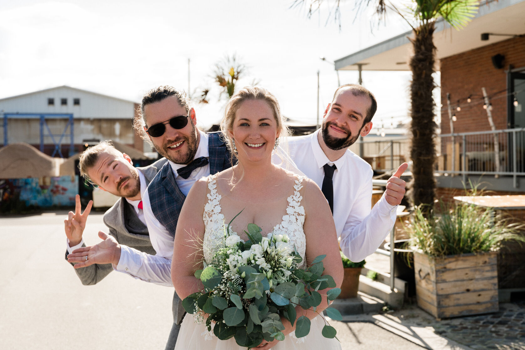 Fotograf Rocha Studio Osnabrück - Hochzeitsreportage Anne & Lars in der Stadtwaage Osnabrück und am Dock49