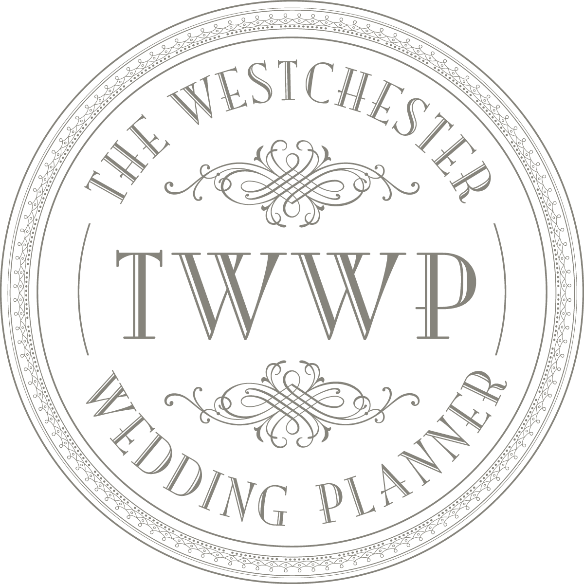 badge from the west chester wedding planer for Rocha Studio Osnabrück